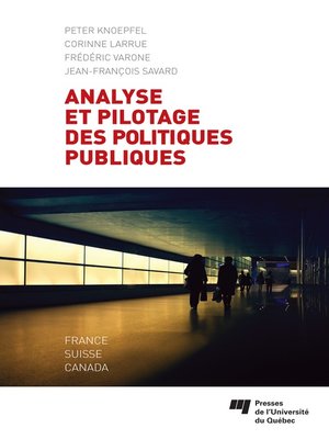 cover image of Analyse et pilotage des politiques publiques